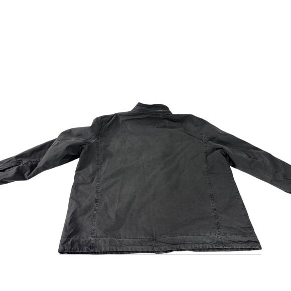 "Levis" Green Denim Quilted Lined Jacket Full Zip No Hood 3XL Mens Jacket Rugged - Picture 3 of 11